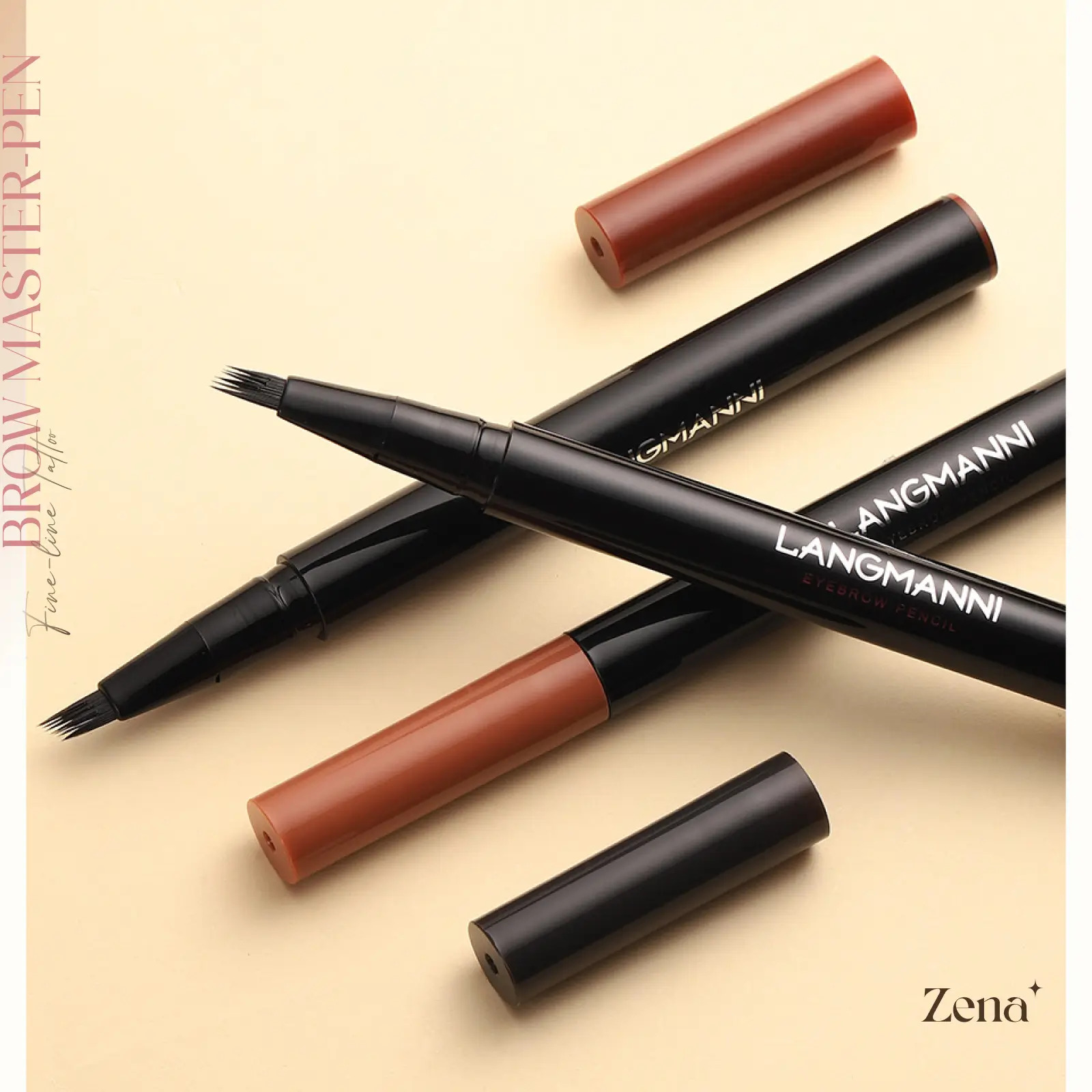 Using the tint end of the Precision Pen for precise filling and shaping